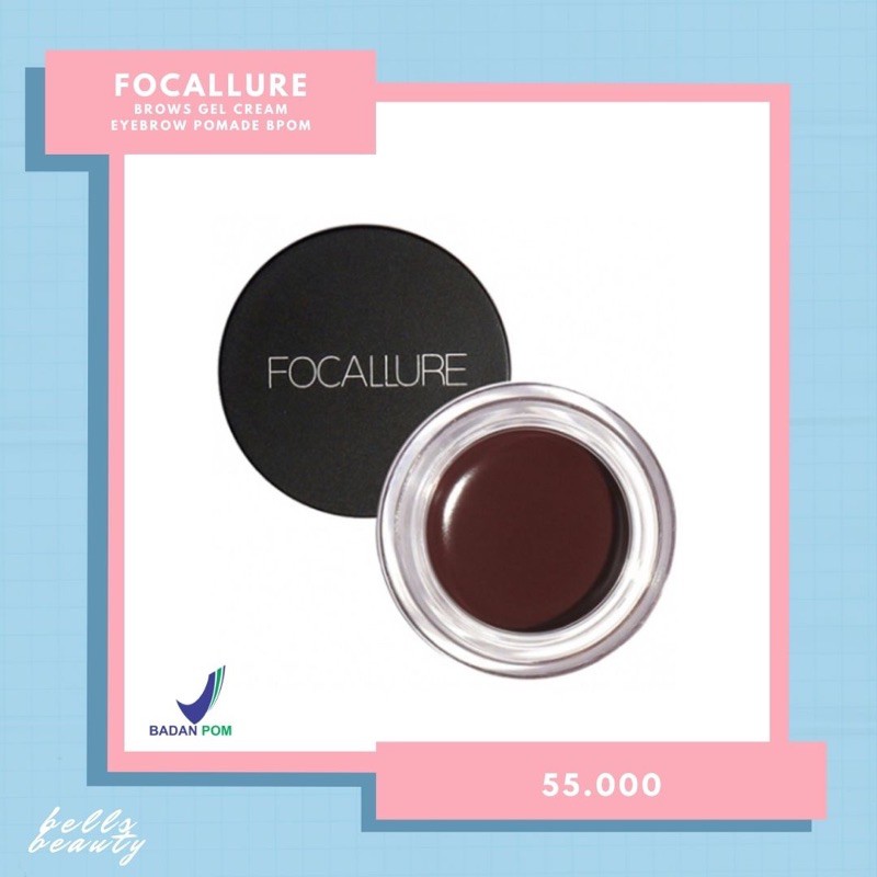 Focallure Brows Gel Cream / Eyebrow Pomade Bpom