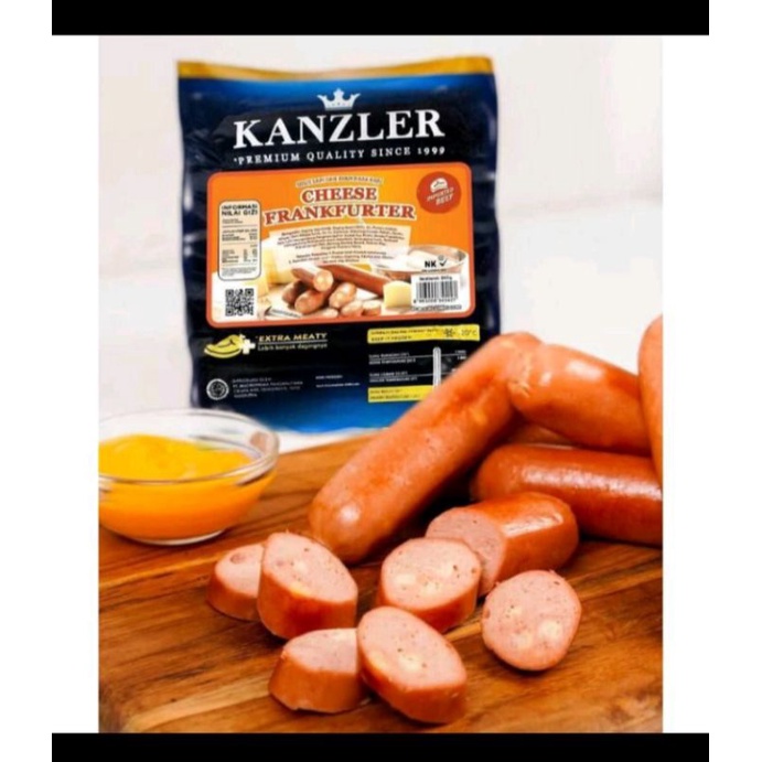 

Kanzler Cheese Frankfurter uk 360 gr isi 5