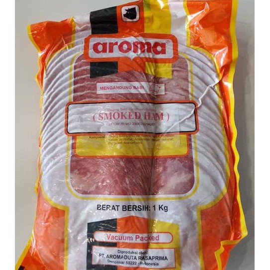 PORK SMOKED HAM AROMA BALI 1kg