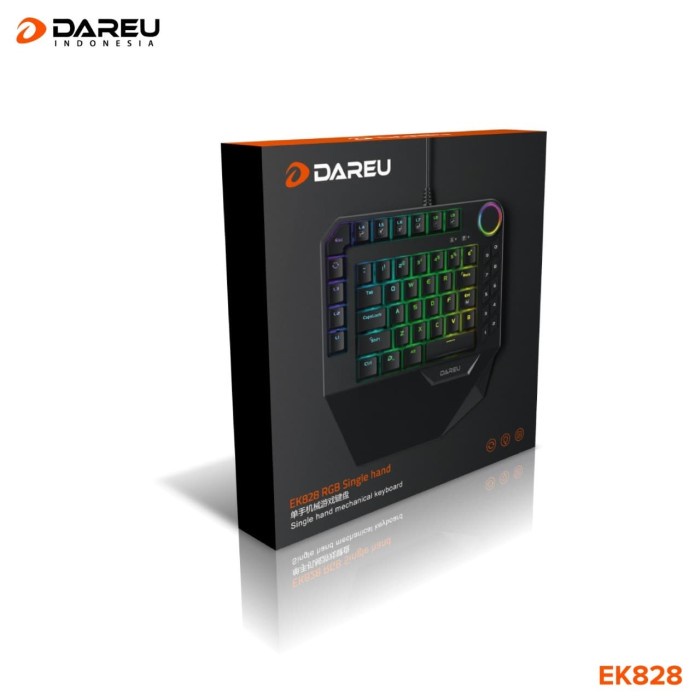 Dareu EK828 / Dareu EK-828 / Dareu EK 828 One Hand Keyboard Gaming