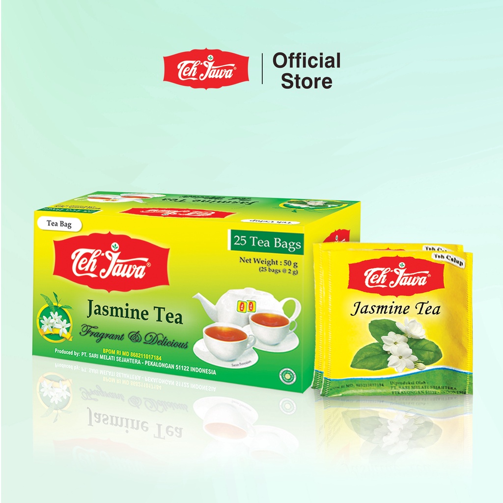 Teh Jawa Jasmine Tea Enveloped Celup isi 25