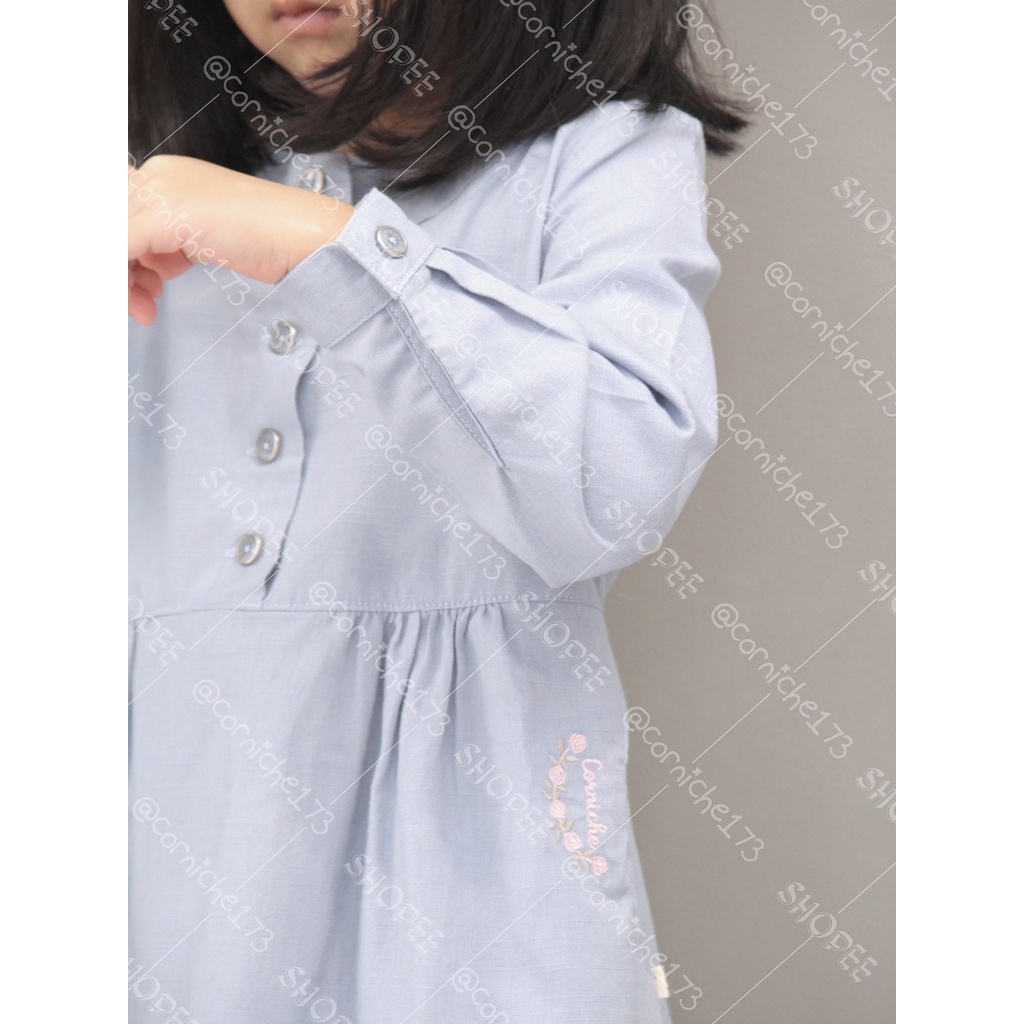 Corniche Kids Janice Dress Kids Sky Blue - TP K50139