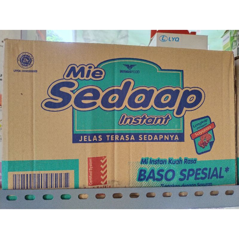 

MIE SEDAP RASA BAKSO 40 PCS