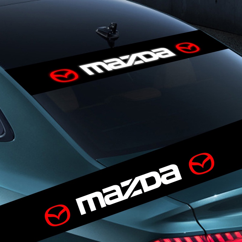 Stiker Motif Tulisan Bahan PVC Untuk Mazda 2 5 6 Mazda CX30 RX8