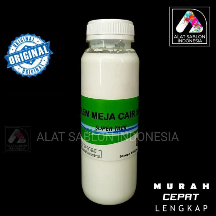

JUAL LEM MEJA CAIR PAPAN SABLON SUPER TACK HIDRONAL 250GR
