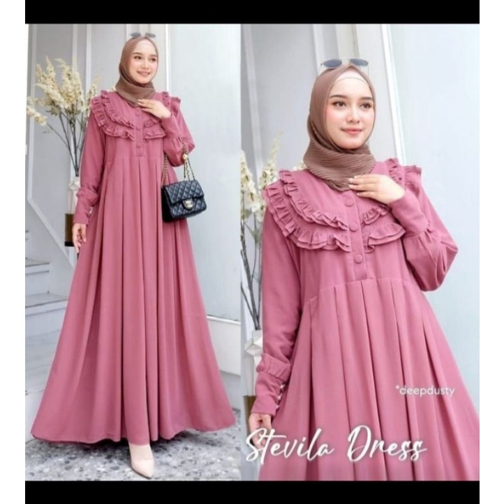 Stevila Dress/ Gamis Stevila