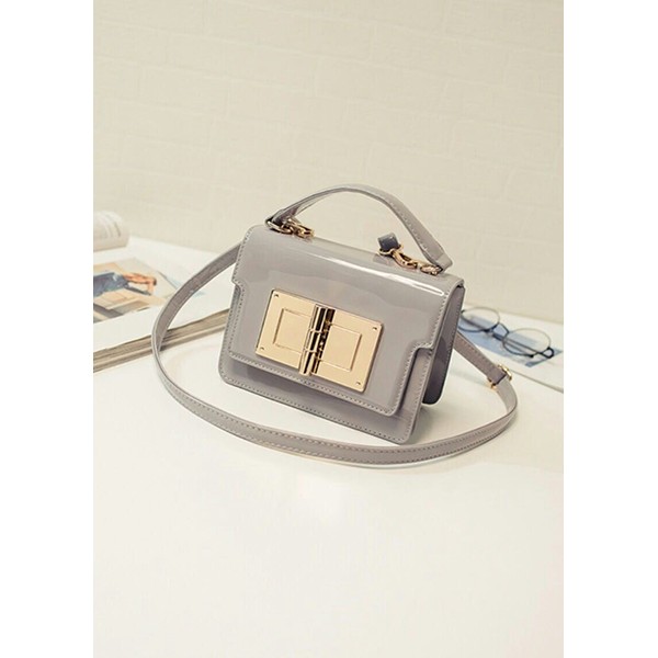 Tas Import Tas import selempang glossy F2078 FREEongkir