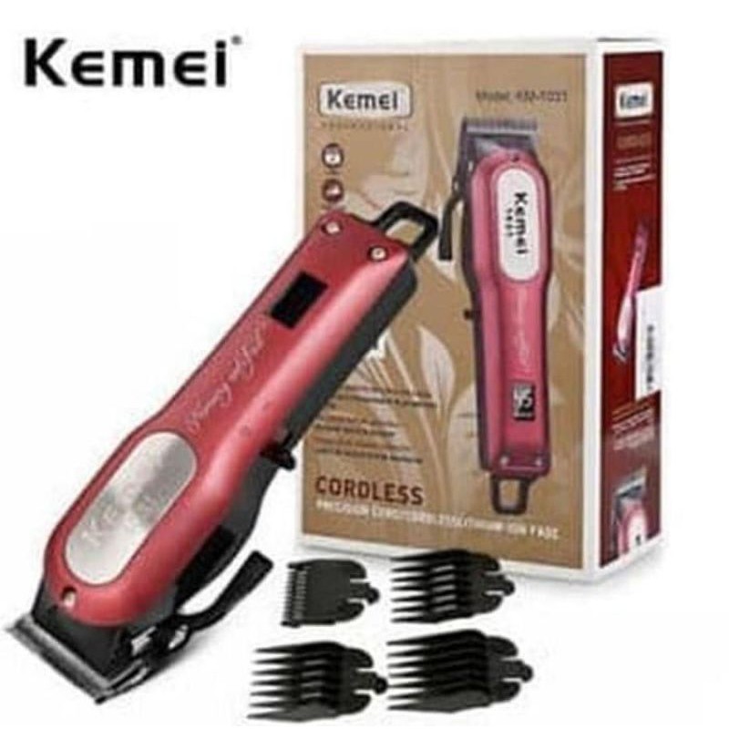 Alat Cukur Rambut Kemei KM-1031 // Cukuran Rambut // Rechargeable Hair Clipper //Profesional Clipper