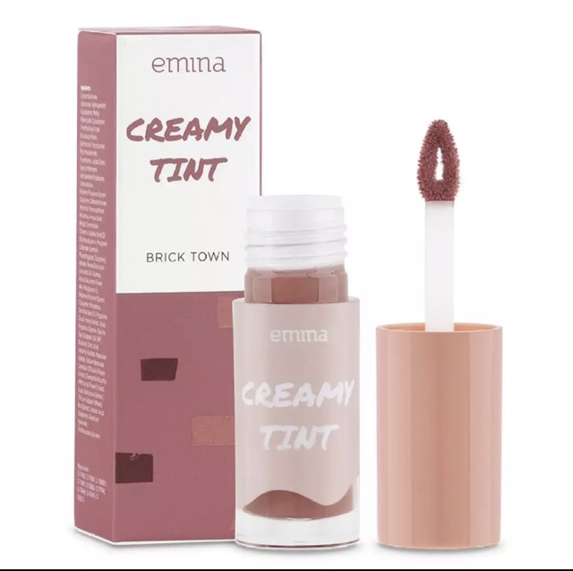 [WARNA LENGKAP] Emina Creamy Tint - READY, BISA GOJEK! Bricktown Peach Crush Sunglow Cherry Soda