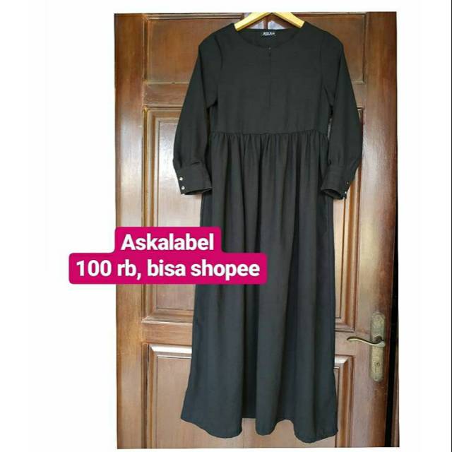 Preloved Askalabel Basic Dress Gamis