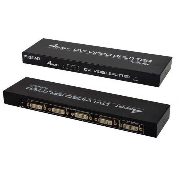 4 Port DVI-I SPLITTER 104