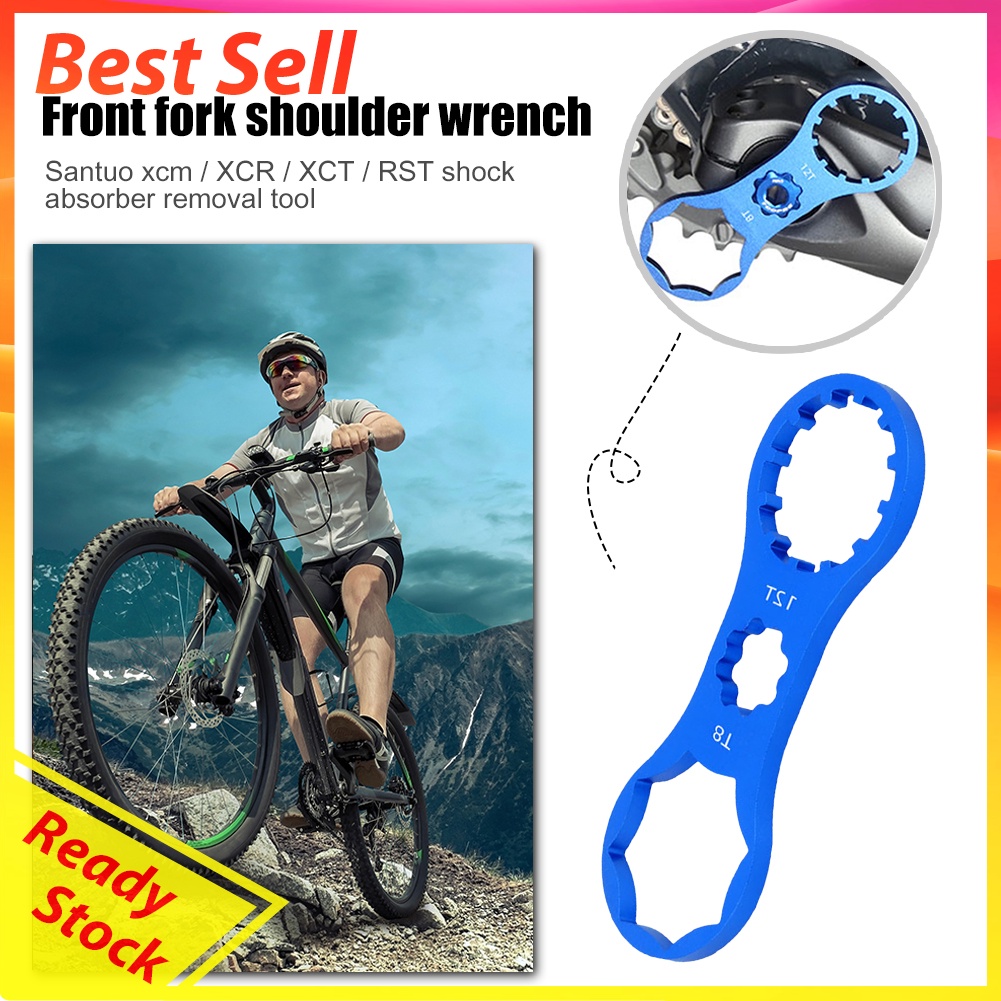 Aluminum Bicycle Front Fork Wrench for Suntour XCM/XCR/XCT MTB Repair Tool