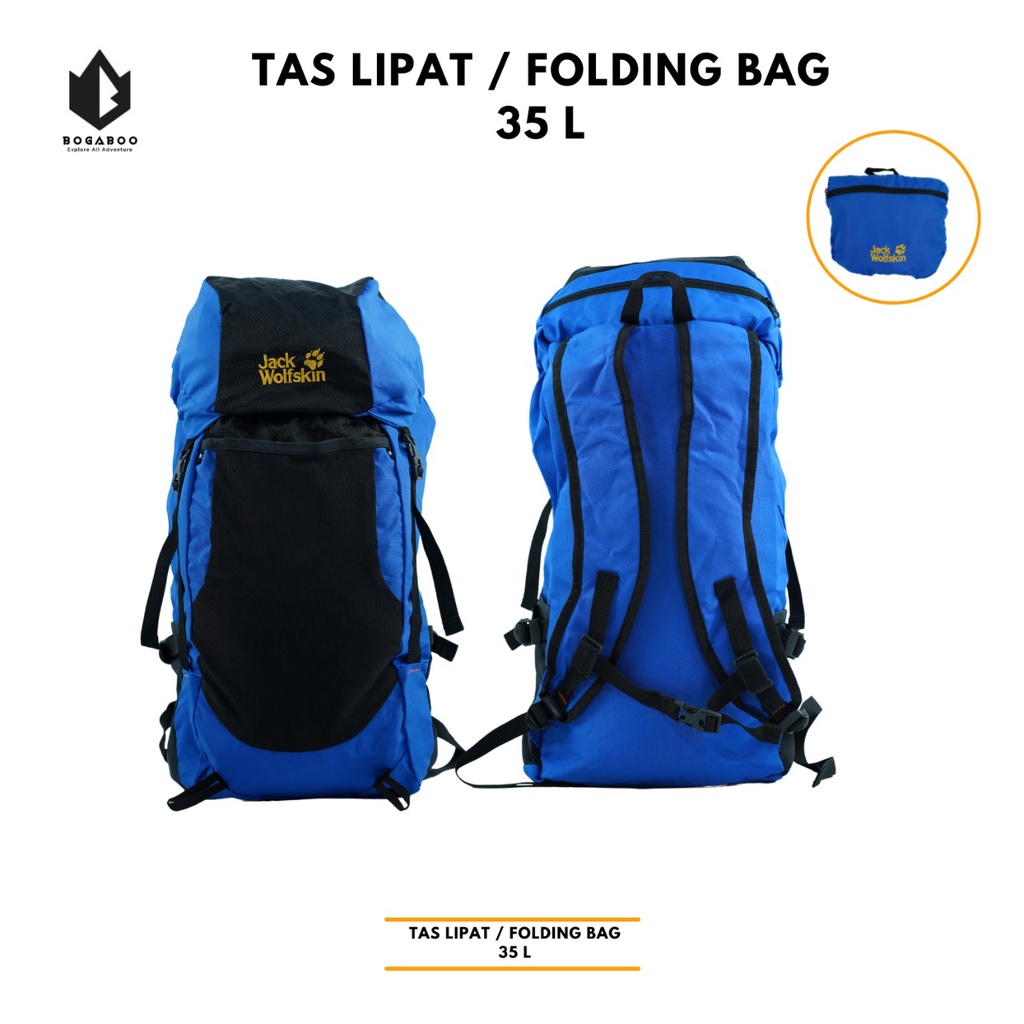 Tas Lipat 35 Liter Thilum  Tas Ransel - Tas Hiking - Tas Belanja - keril lipet jws 35 L - tas carrier lipat