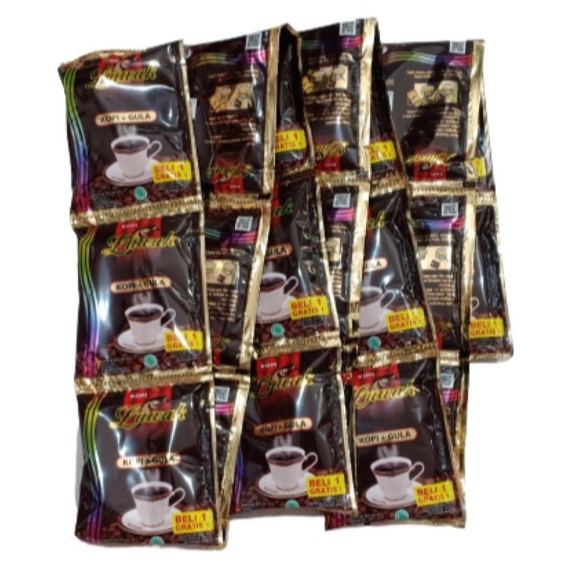 KOPI LUWAK BELI 1 GRATIS 1 / KOPI+GULA 20 SACHET