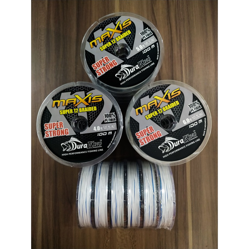 Senar PE Duraking Maxis X12 Super Strong