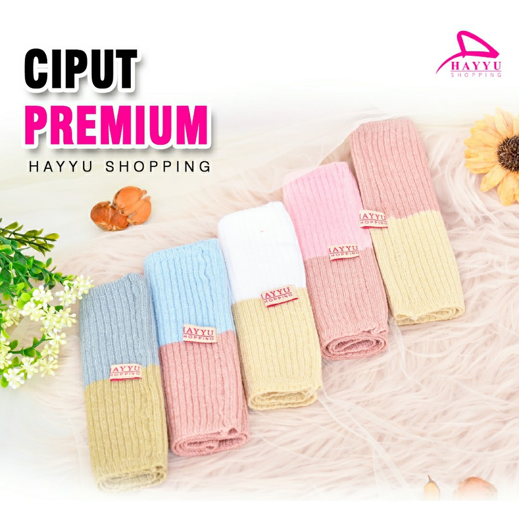 CIPUT RAJUT PREMIUM ANTI MELAR ANTI PUSING HANA HAYYU SHOPPING