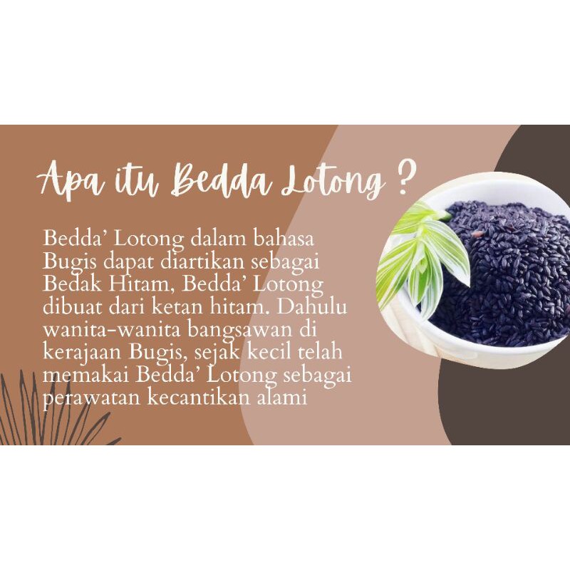 Bubuk Lulur Bedda Lotong Kering/ Lulur viral Tiktok