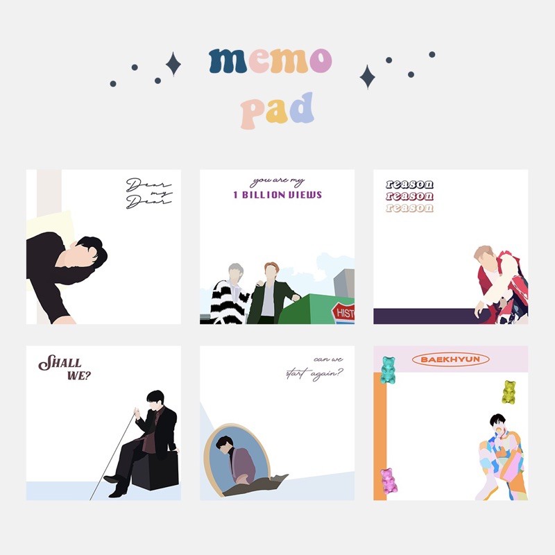 

EXO Memo Pad