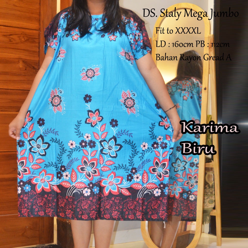 Daster Mega Jumbo Staly LD 160cm || Daster Jumbo Murah-2