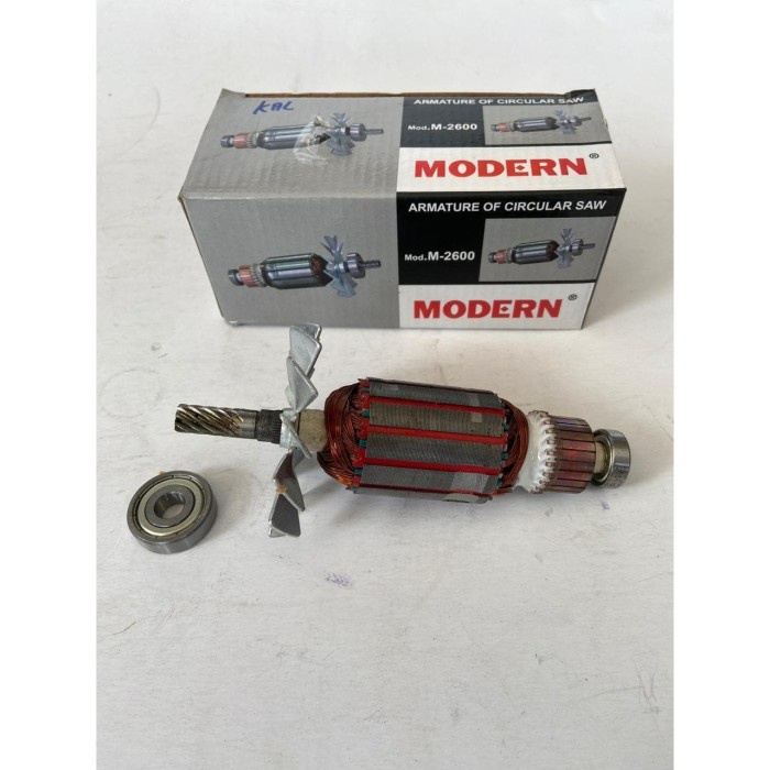 ARMATURE / Angker Circular Saw / Mesin Serkel Modern M-2600/ M-2600L