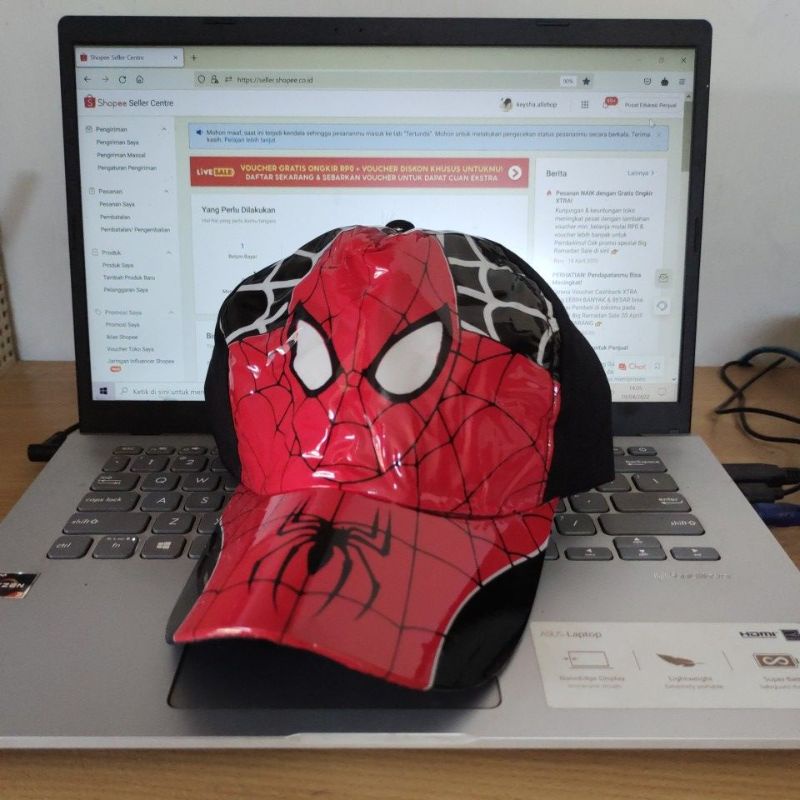 TOPI ANAK MiKA GAMBAR DEPAN RANDOM(654)-#6