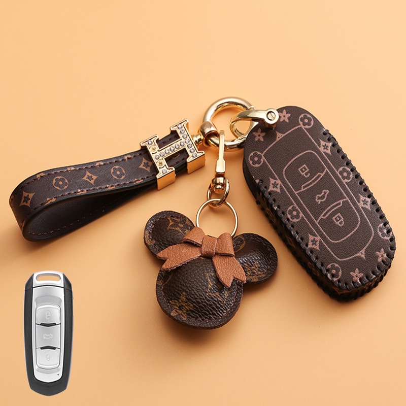 Proton X50 X70 Leather Car Key Cover Key FOB Case Holder Remote Casing