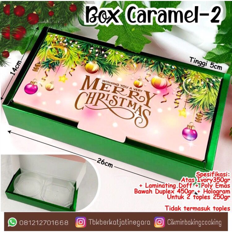 Box Caramel Christmas