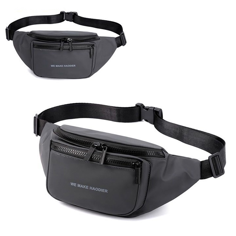 Tas Selempang Pria Waterproof Tas Pinggang Pria Import Original Waistbag Casual Tas Dada Cowok Dewasa