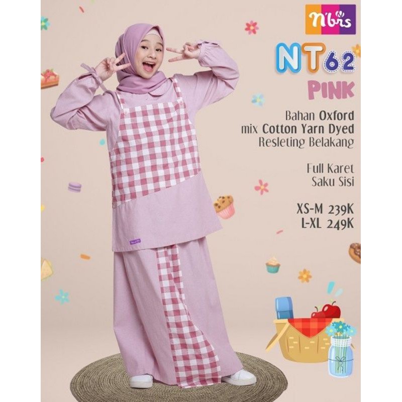 stelan Nibras NT 62 anak remaja