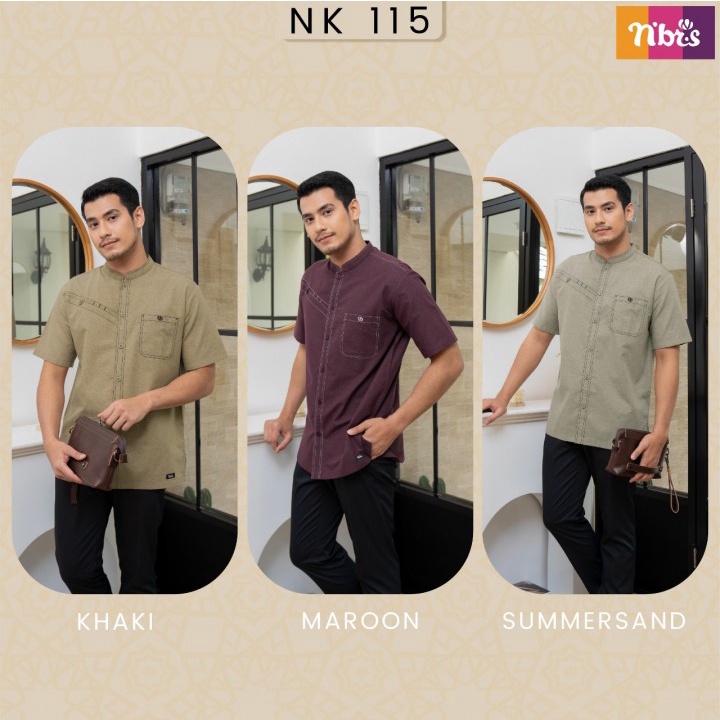 NIBRAS 100% ORI | Koko Nibras | Koko Muslim | Koko Nibras NK 115 | Koko Nibras Maroon | Koko Nibras 