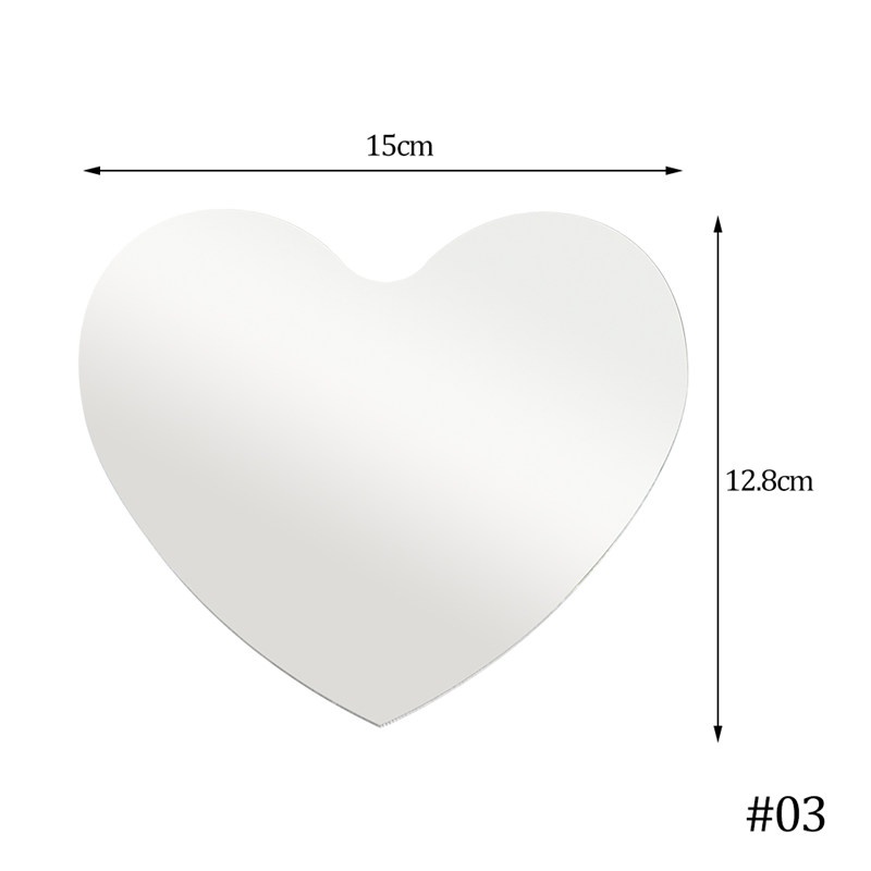 TK Ins Photo Props Acrylic Mirror Reflection Board Reflector Photography Props Shooting Background Ornaments