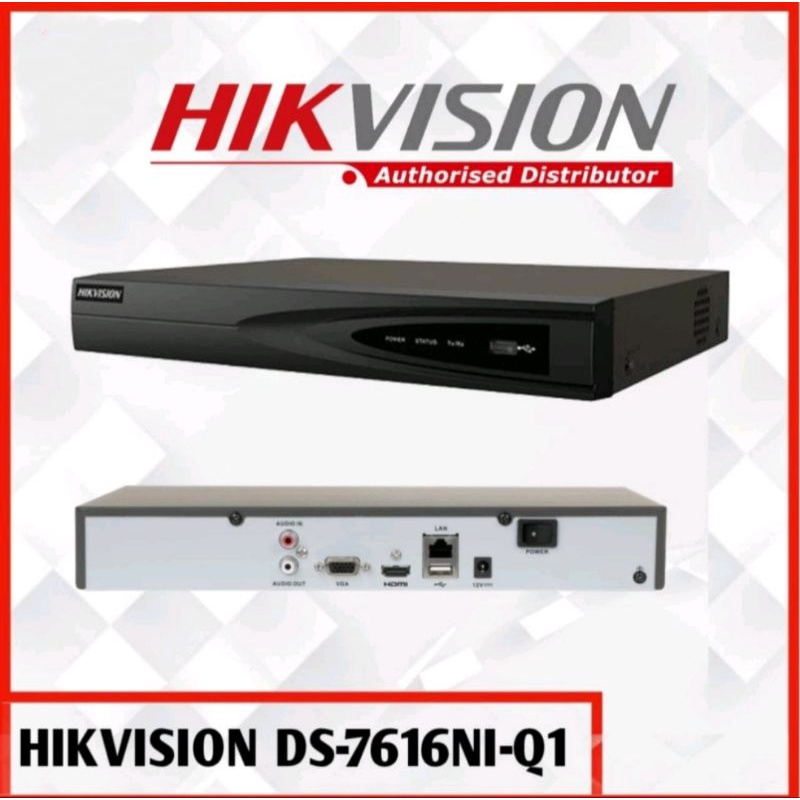 NVR Kamera CCTV Hikvision DS-7616NI-Q1 DS-7600NI-Q1 SERIES NVR