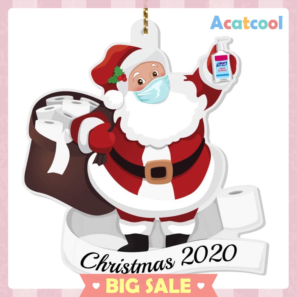 2020 Christmas Personalized Survived Family DIY Blessing Pendants