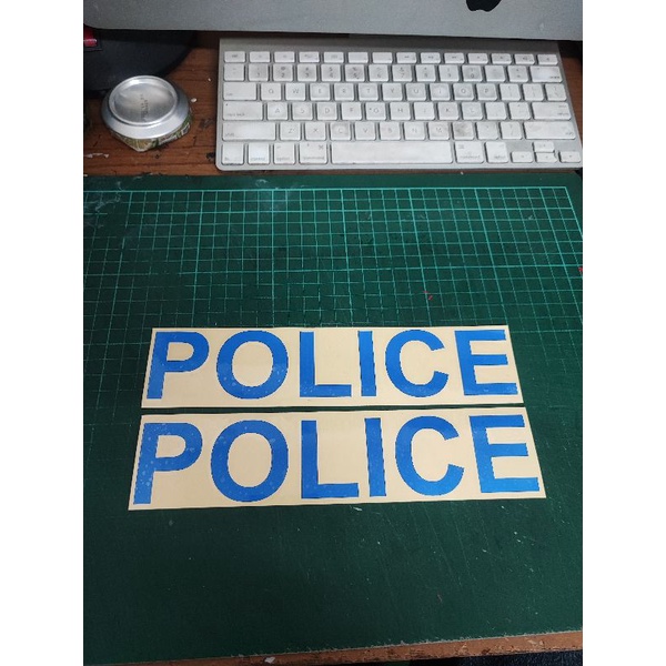 

Sticker Cutting Police Biru isi 2 pcs murah meriah