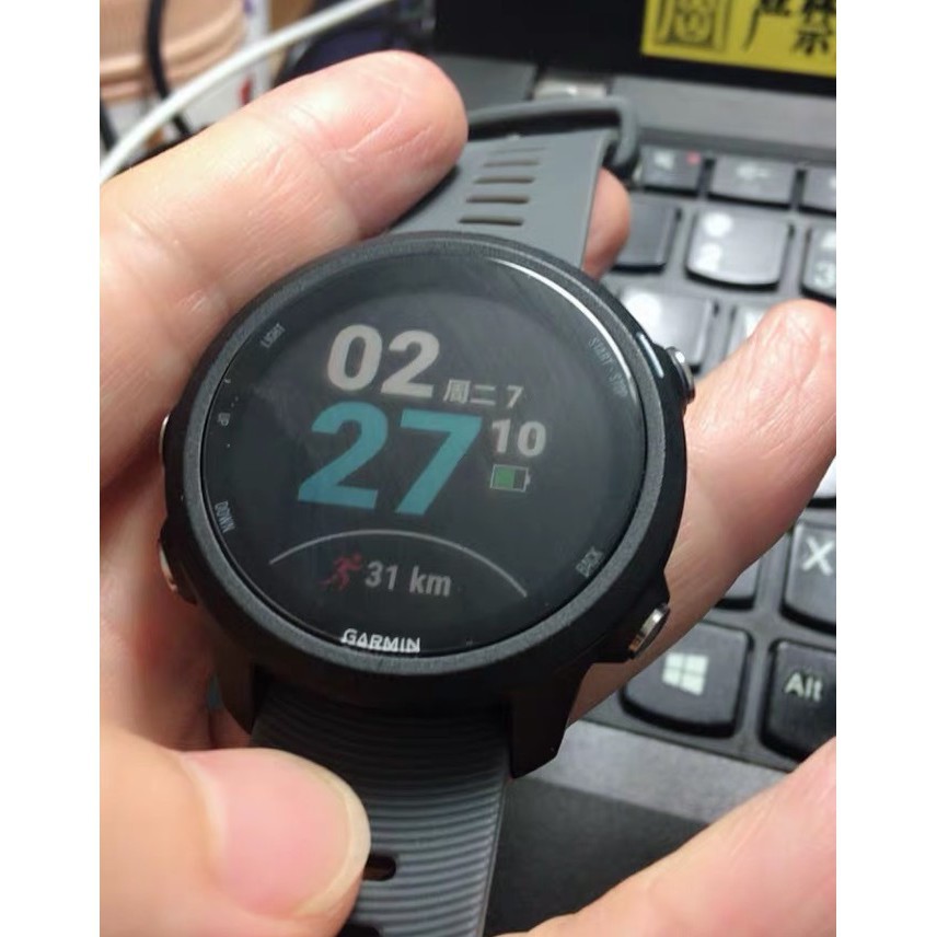 Pelindung Layar Tempered Glass Smartwatch Garmin Forerunner 245/245m