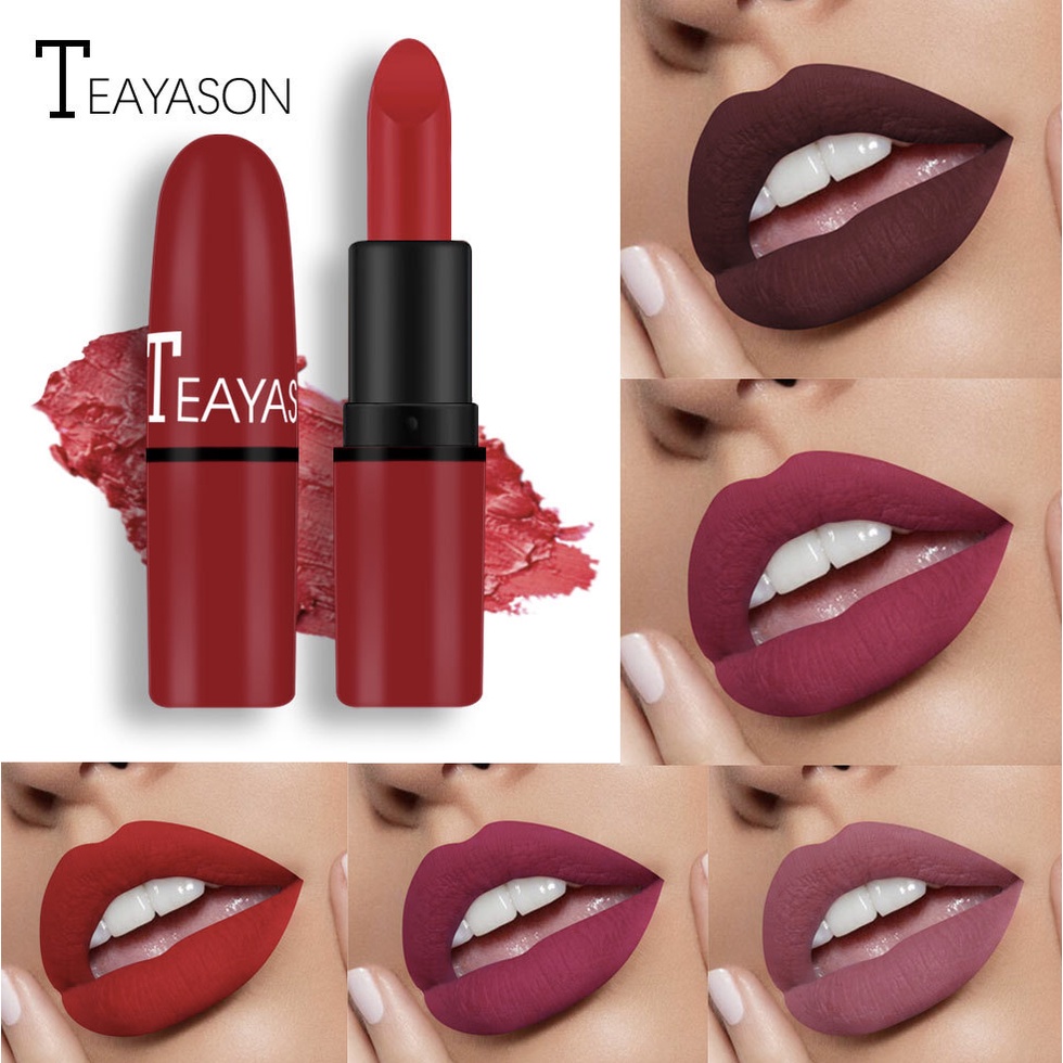 TEAYASON Matte Lipstik Lip Glaze Lipstick TD010