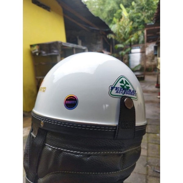 HELM CHIPS BOGO RETRO ASTREA GRAND PRIMA | HELM JADUL SNI FREE PACKING