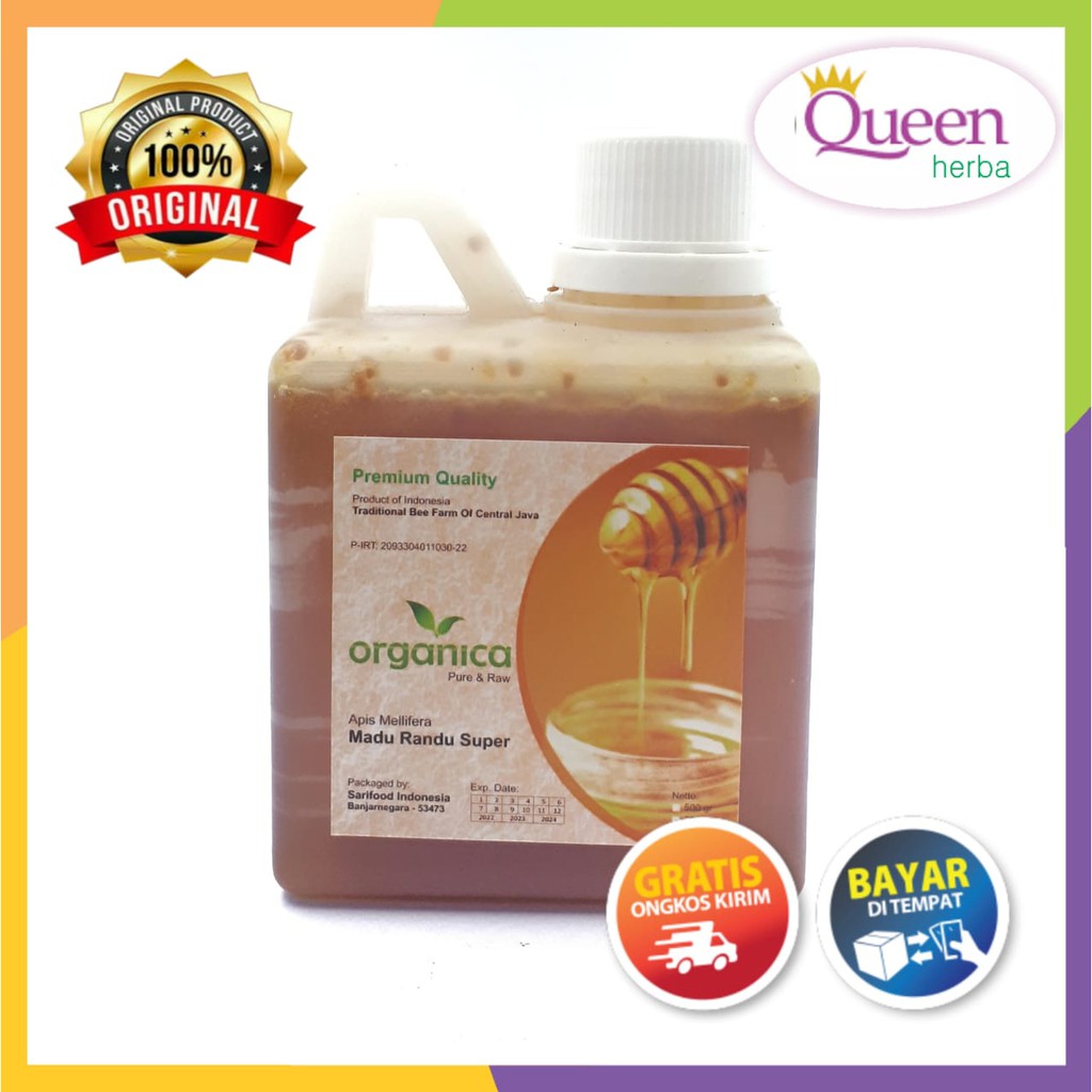 

madu asli - madu murni - madu multiflora nett 650 gram
