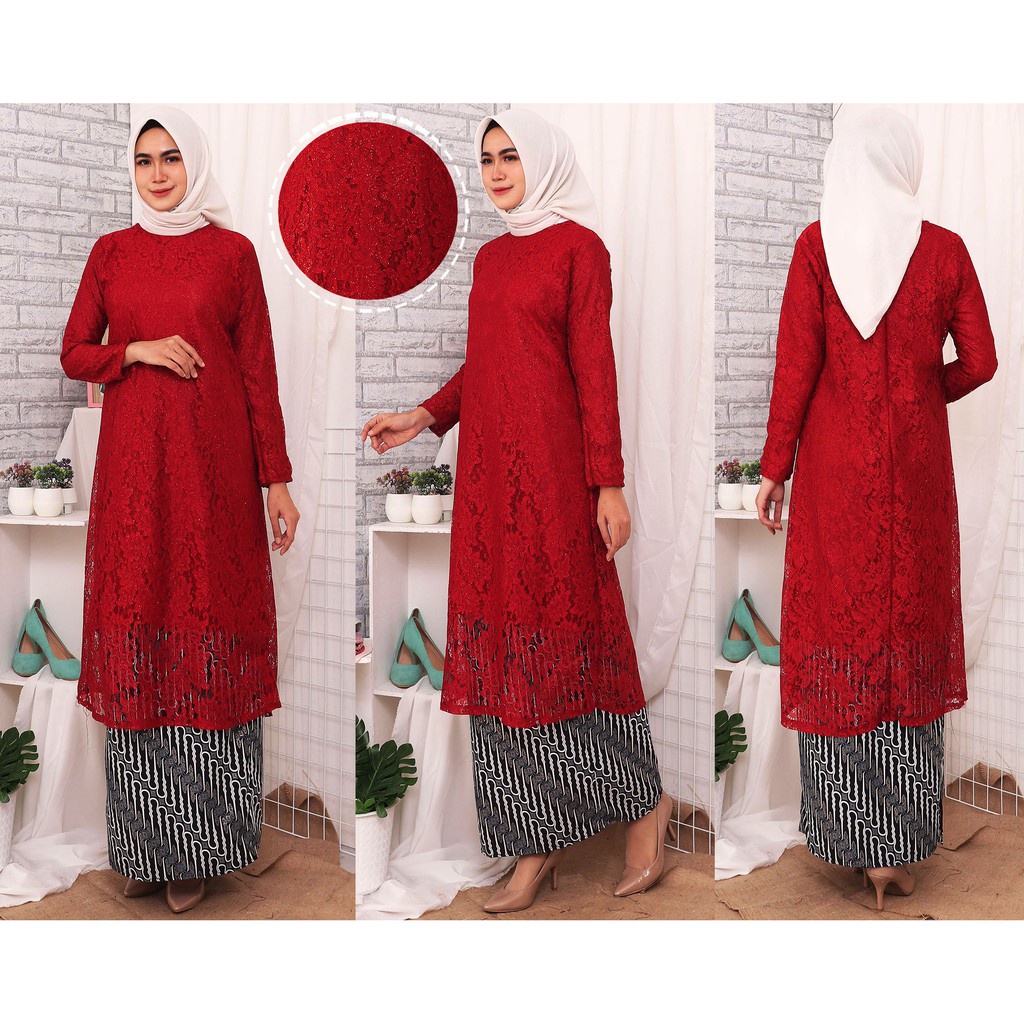 TUNIK JUMBO XXL XXXL Premium Glitter BRUKAT Corneli Tulang ! Jaminan RealPict)