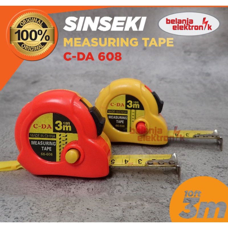 METERAN TUKANG 3 METER ALAT UKUR TUKANG  MEASURING TAPE 3 METER MURAH