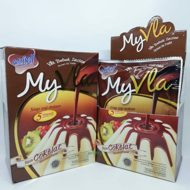 

Nutrijell MyVla Rasa Coklat Dan Vanilla Puding My vla 360gr