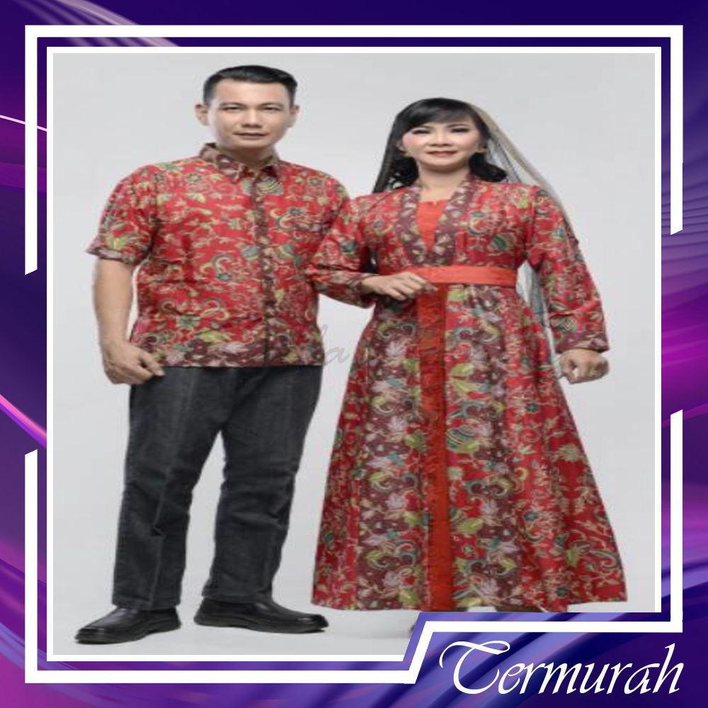 CAMISOLA HEM GAMIS KD GENTHONG MERAH  COUPLE KELUARGA GROSIR MURAH SOLO GENTONG