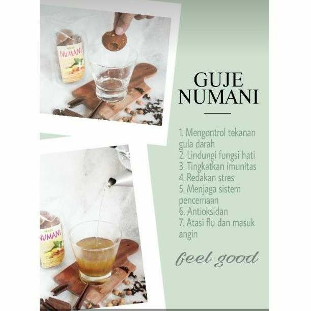 GUJE / Gula Jahe ORIGINAL Numani anaasiyya (langsung produsen) FREE GIFT BROS CANTIK