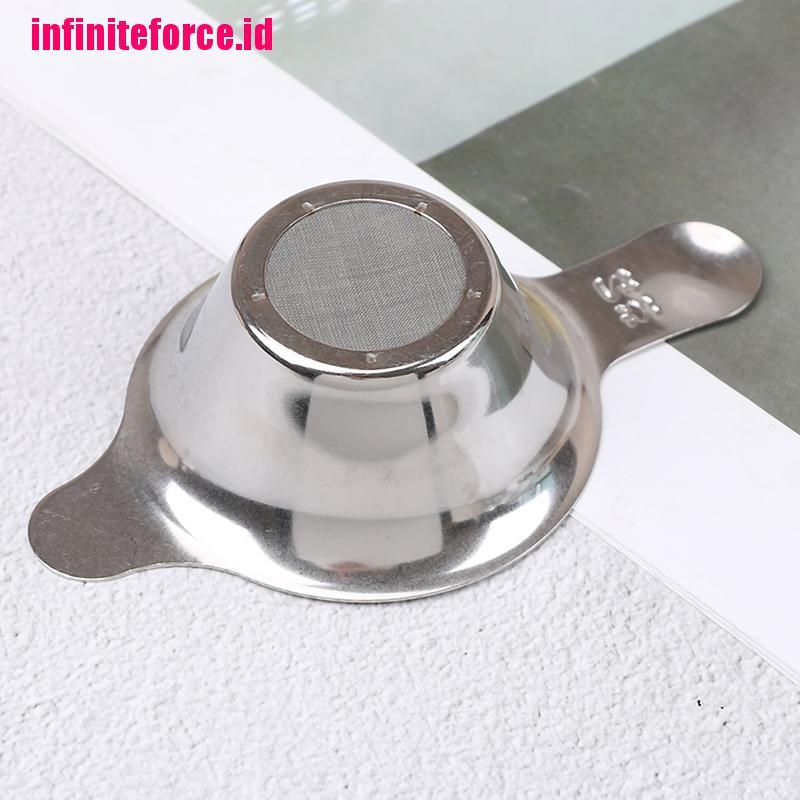 Filter infuser Penyaring Daun Teh Bahan Stainless steel