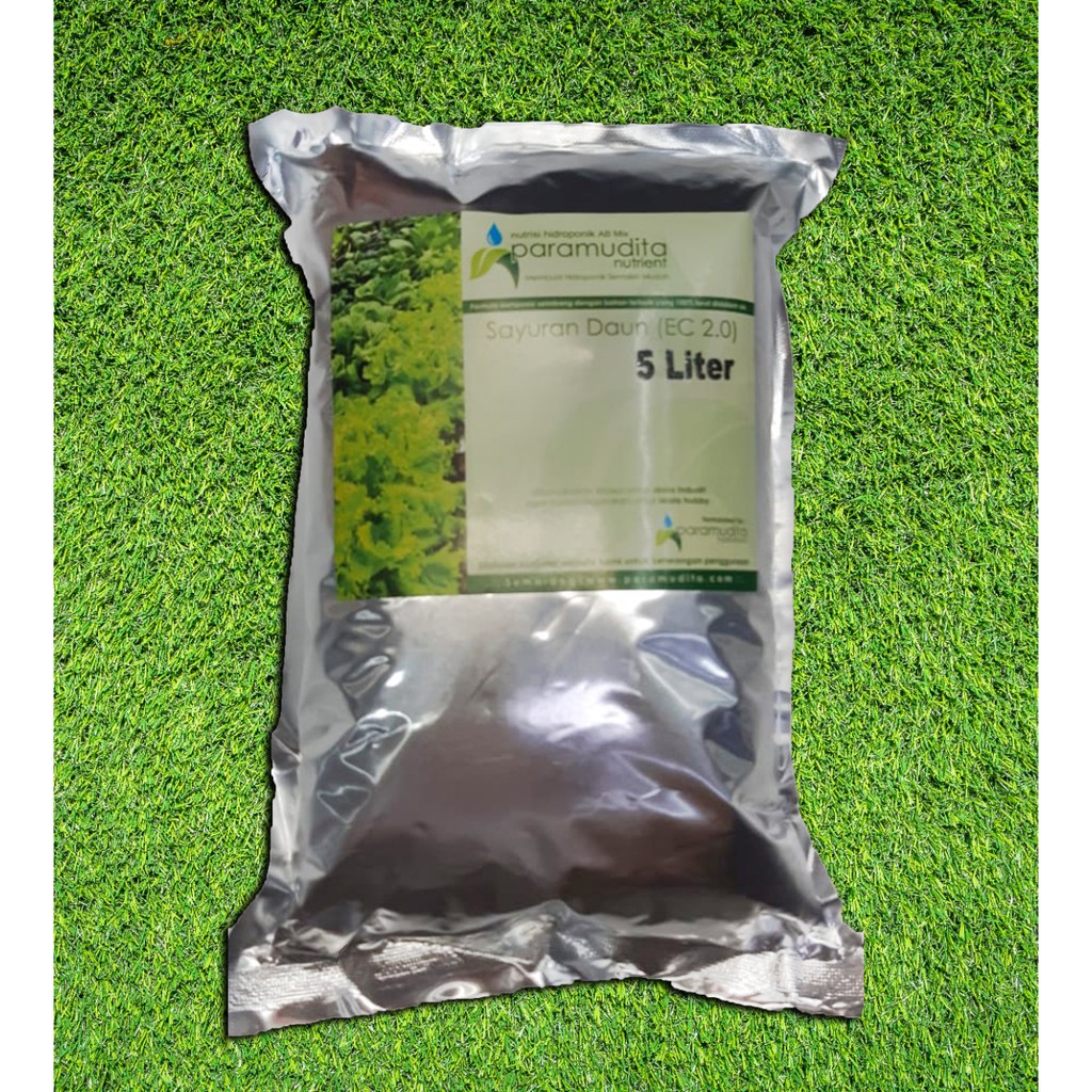 PUPUK HIDROPONIK AB MIX - SAYURAN DAUN -  PARAMUDITA 5 Liter