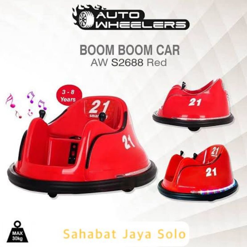 BOM BOM CAR AKI JM-2688 ( Khusus Grab Gosend )