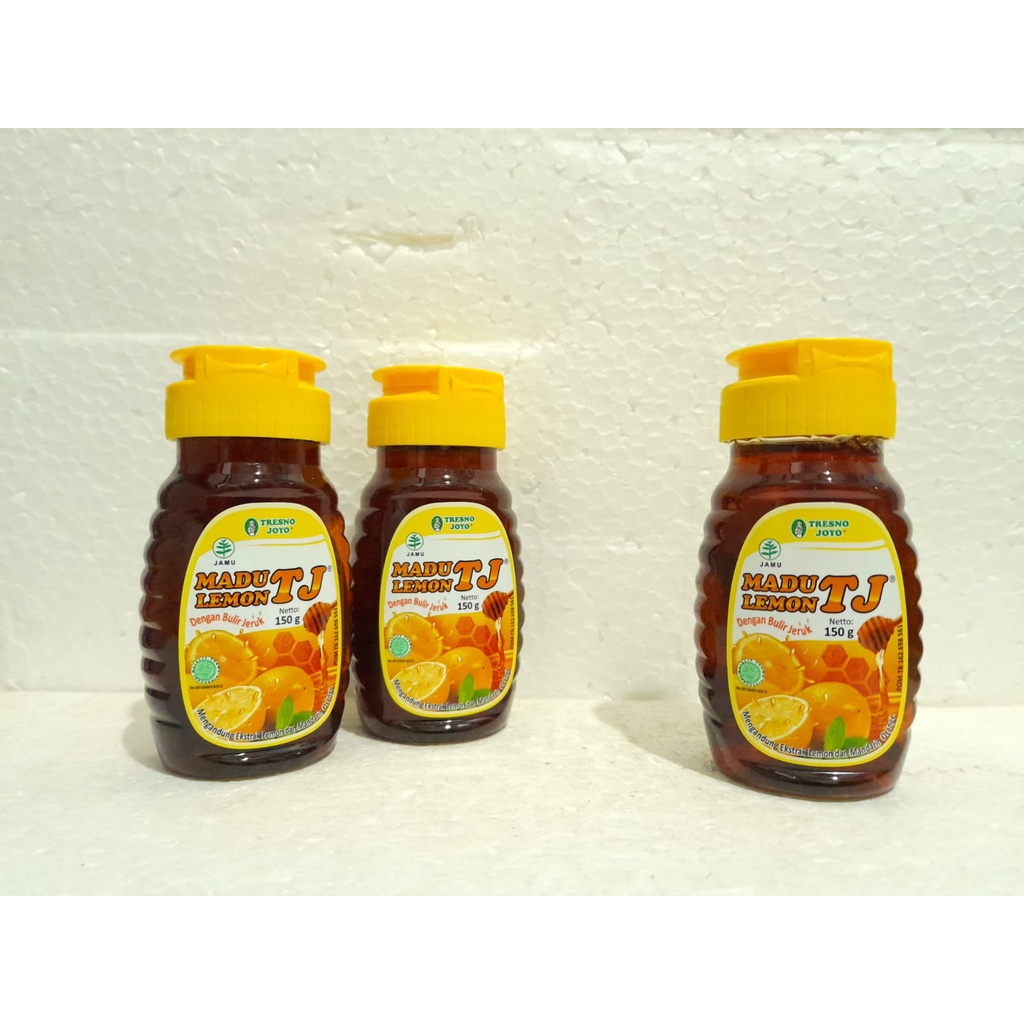 

MADU TJ PLUS EXTRA BUAH LEMON 150 GRAM