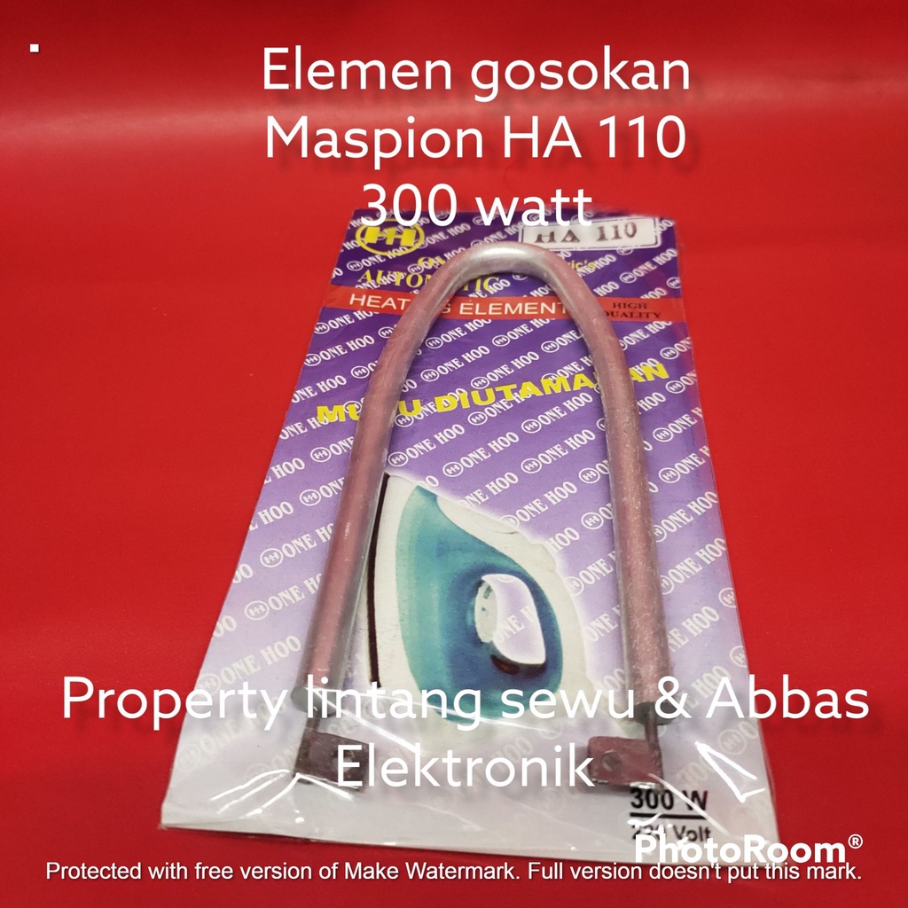 elemen pemanas gosokan setrika maspion HA 110