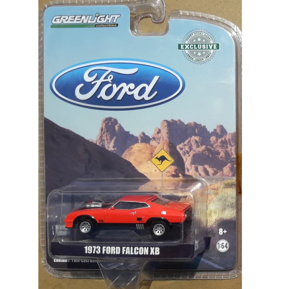 Greenlight Ford Series 1973 Ford Falcon XB Merah Diecast Original