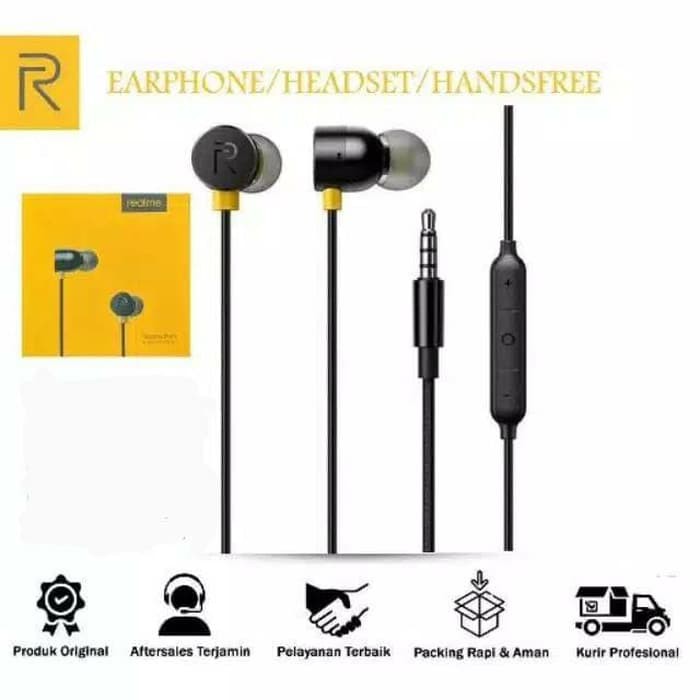 Handsfree Realme Buds in-Ear MA10  Pure Bass Magnetic